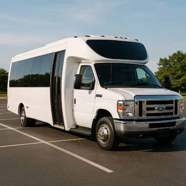 Oklahoma City Shuttle Bus Rentals 20 Passenger Shuttle Bus