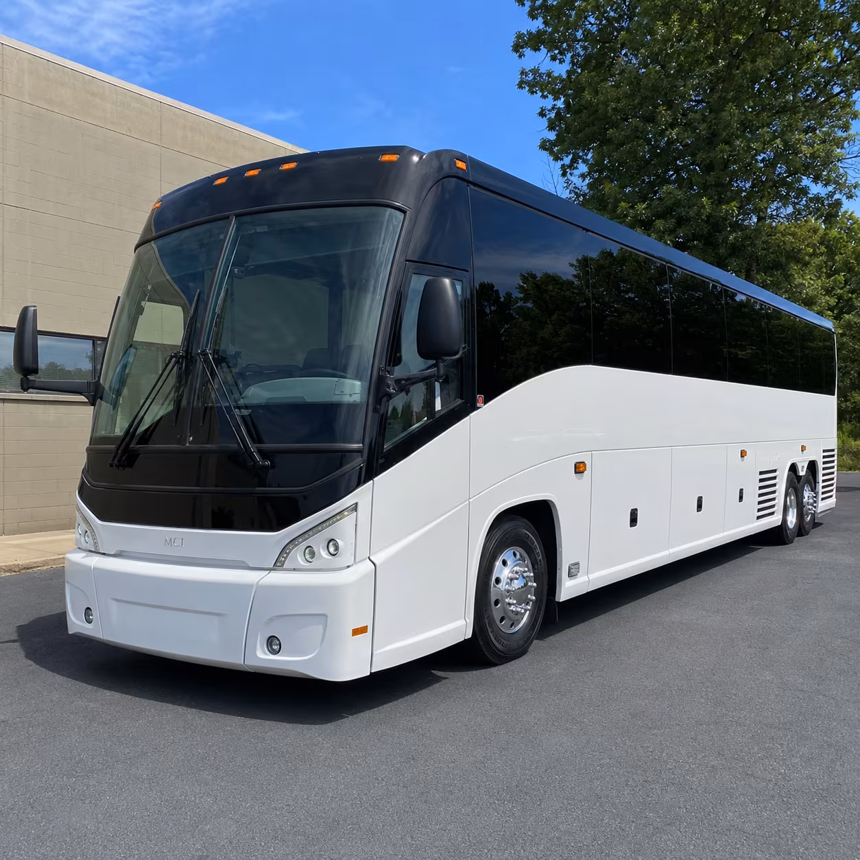 oklahoma city charter bus services exterior