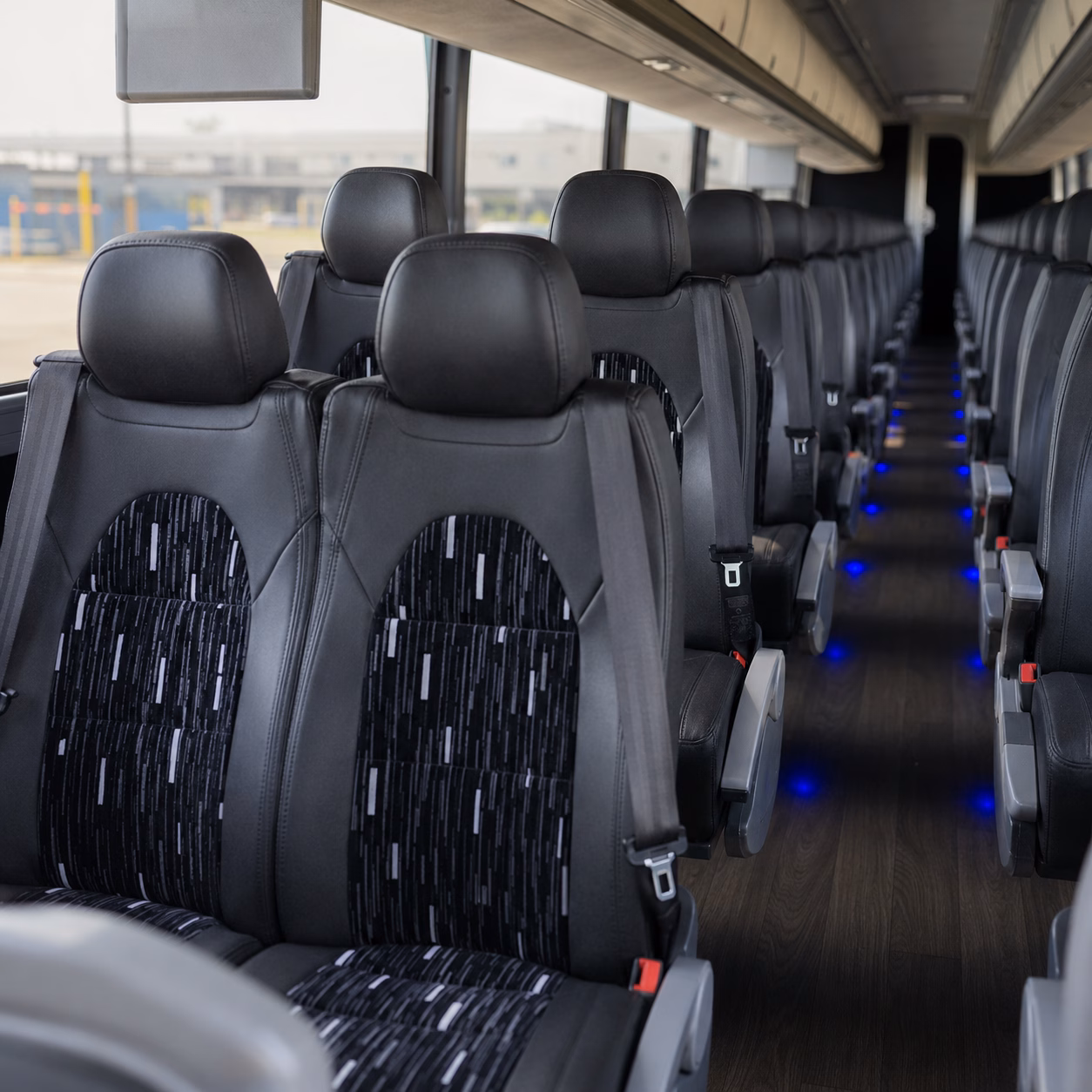 student athlete band and academic competition charter buses